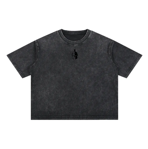 Spray Paint Oversized Short Sleeve