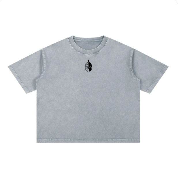 Spray Paint Oversized Short Sleeve