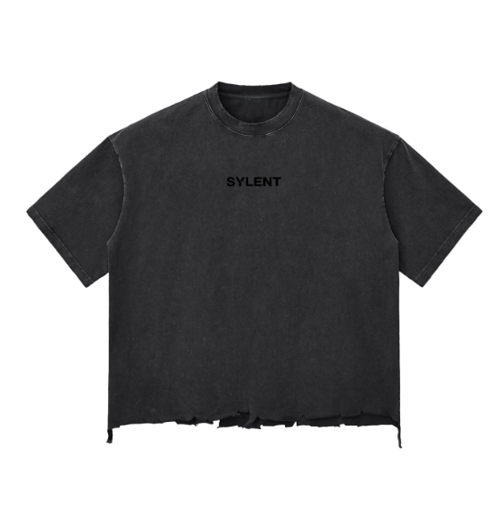 Snow Washed PRANCING Oversized Lifting Tee