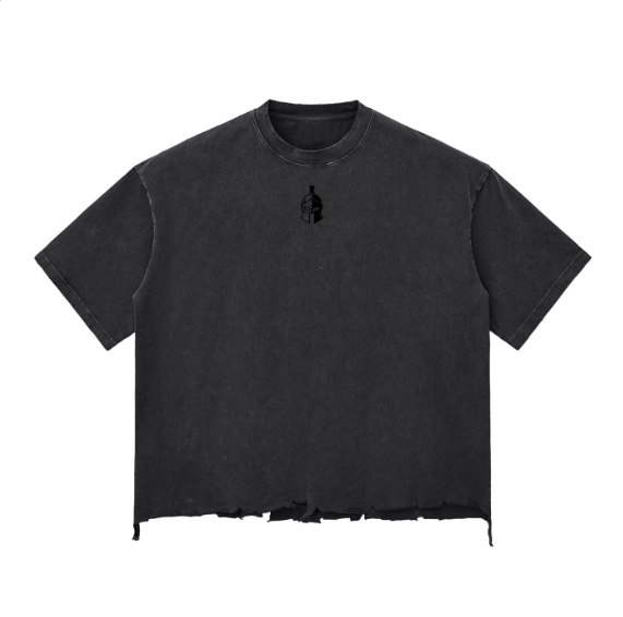 Snow Washed SPARTAN Oversized Tee
