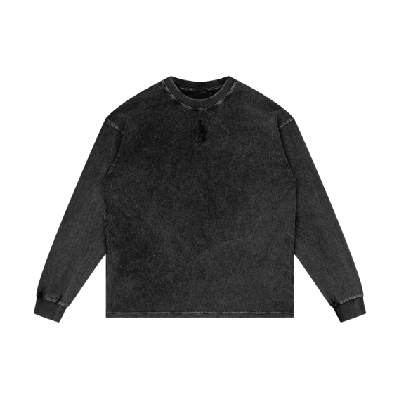 Spray Paint Oversized Long Sleeve